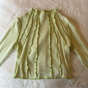 Urban Outfitters Long Sleeve mock neck tee size M